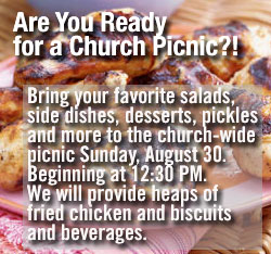 Church Picnic Sunday 